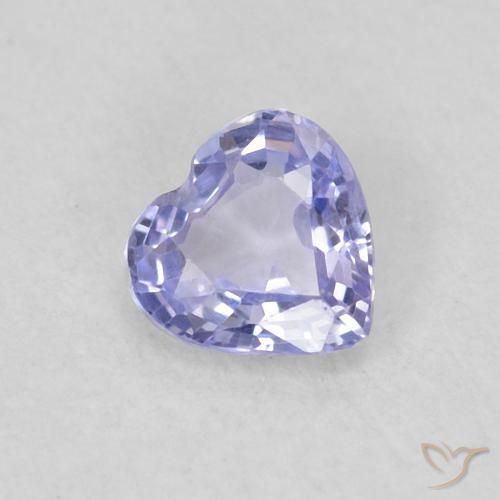 0.28ct Naturale Azzurro Zaffiro, Cuore, VS, Photo A