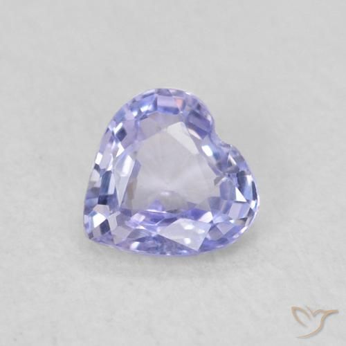 Zaffiro Azzurro naturale da 0.28 ct, Cuore, VS