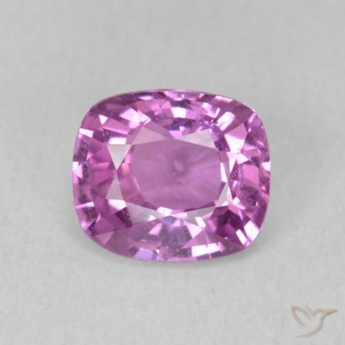 1.68ct Naturale Rosa violetto Zaffiro, Cuscino, VS