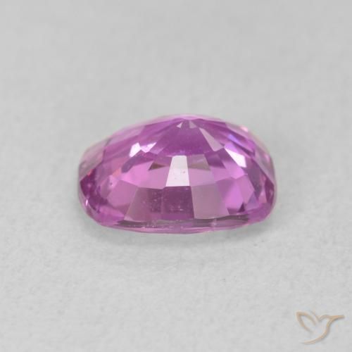 Zaffiro Rosa violetto naturale da 1.68 ct, Cuscino, VS