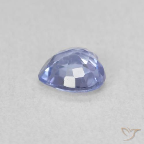 Zaffiro Blu pastello naturale da 0.37 ct, Cuore, VS
