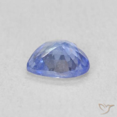 Zaffiro Blu pastello naturale da 0.32 ct, Cuore, VS