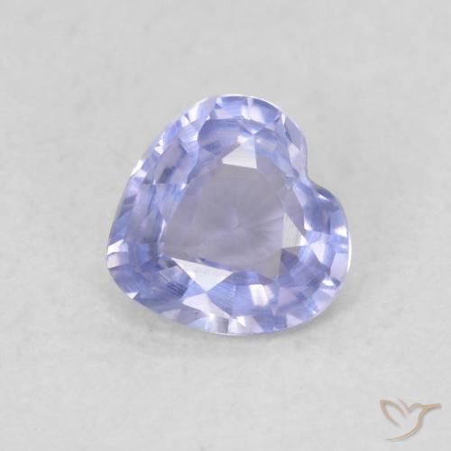 0.36ct Naturale Azzurro Zaffiro, Cuore, VVS-VS