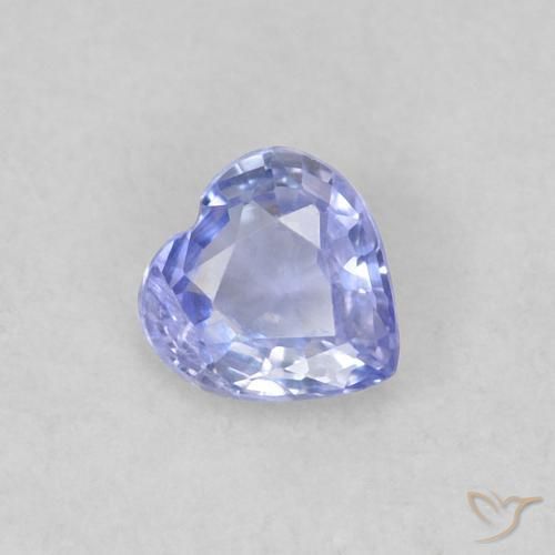 Zaffiro Azzurro naturale da 0.23 ct, Cuore, VS