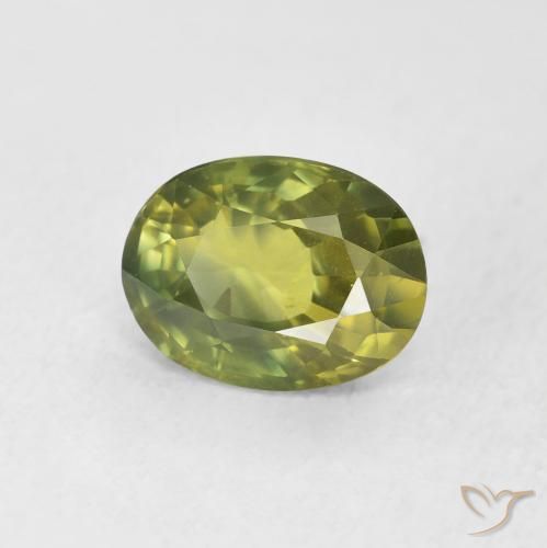Zaffiro Multicolore naturale da 1.89 ct, Ovale, VVS-VS