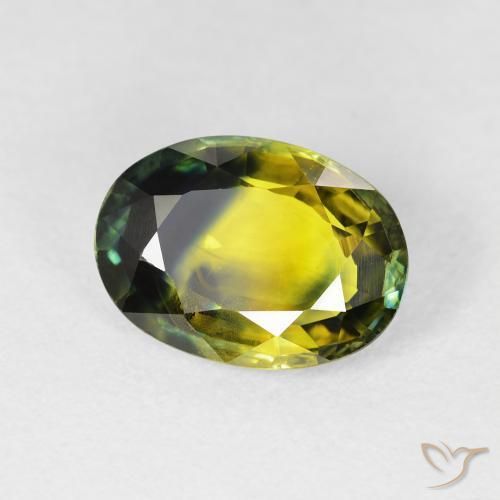 Zaffiro Multicolore naturale da 3.52 ct, Ovale, VS