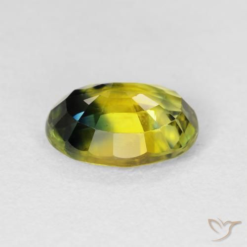 Zaffiro Multicolore naturale da 3.52 ct, Ovale, VS