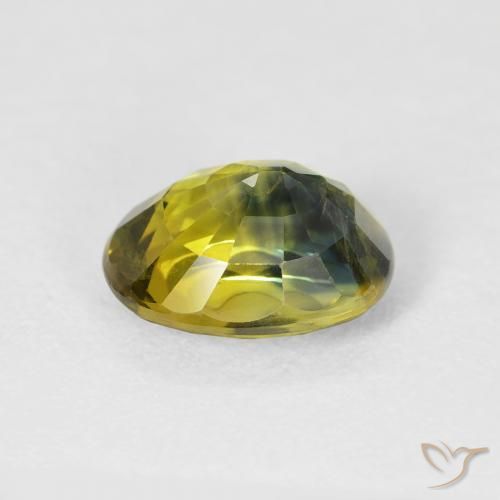 Zaffiro Multicolore naturale da 3.35 ct, Ovale, VS