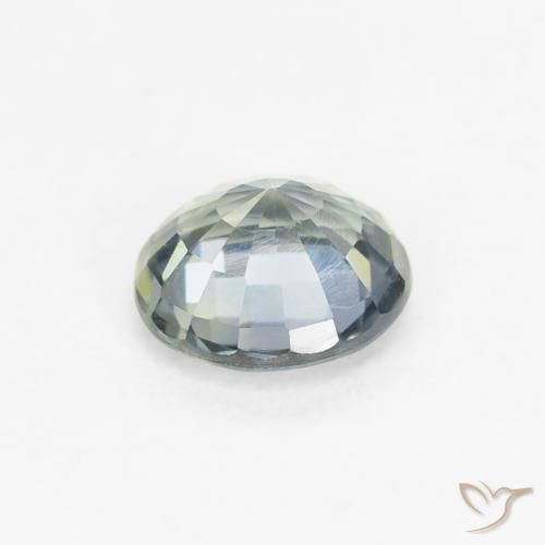 Zaffiro Blu pallido naturale da 0.70 ct, Rotondo, VS