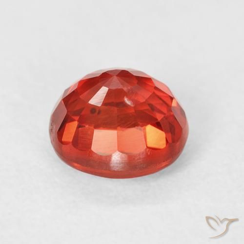 Zaffiro Rosso intenso naturale da 1.13 ct, Rotondo, VS