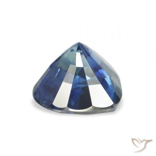 Zaffiro Blu navy naturale da 3.33 ct, Cuore, VS