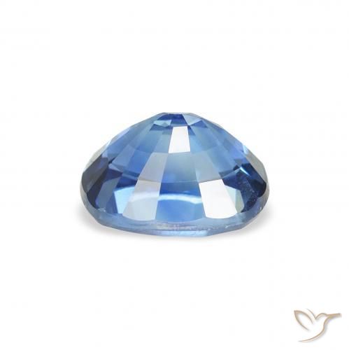 Zaffiro Blu scuro medio naturale da 1.58 ct, Cuscino, VS