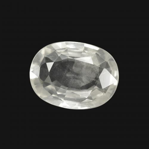 Zaffiro Bianco naturale da 2.28 ct, Ovale, VS