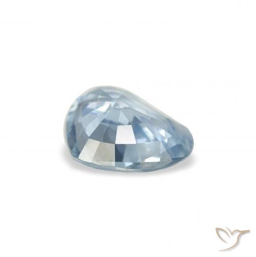 Zaffiro Azzurro acqua chiaro naturale da 1.03 ct, Cuore, VS