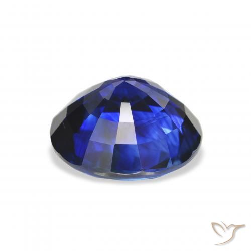 Zaffiro Blu reale naturale da 7.03 ct, Rotondo, VS