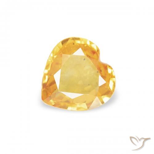 0.34ct Oro brillante Zaffiro, Cuore, VS