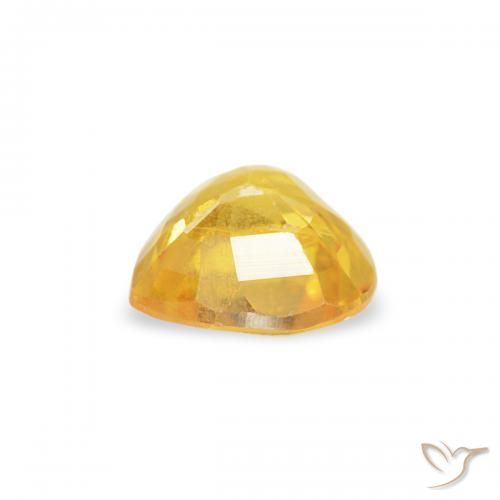 Zaffiro Top Oro naturale da 0.40 ct, Cuore, VS