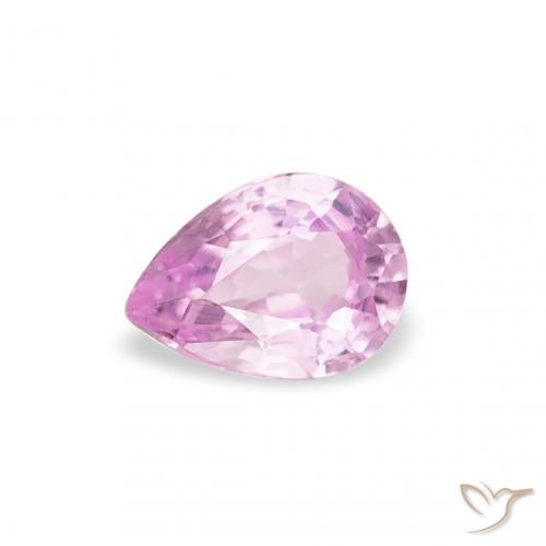 0.24ct Rosa brillante Zaffiro, Forma a pera, VVS-VS