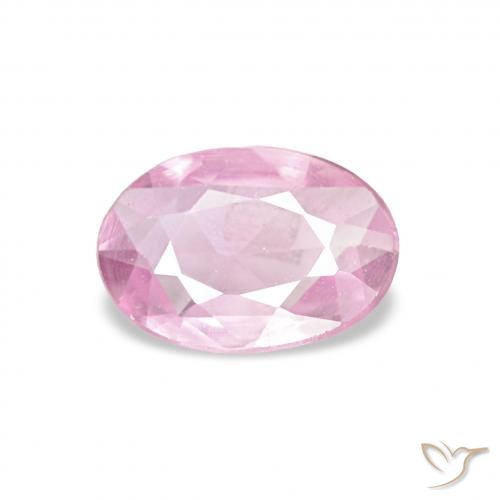 0.40ct Viola chiaro Zaffiro, Ovale, VVS