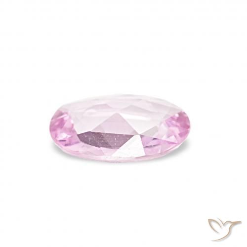 Zaffiro Viola chiaro-rosa naturale da 0.30 ct, Ovale, VVS