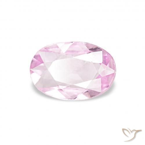 Zaffiro Viola Rosato Viola naturale da 0.39 ct, Ovale, VVS