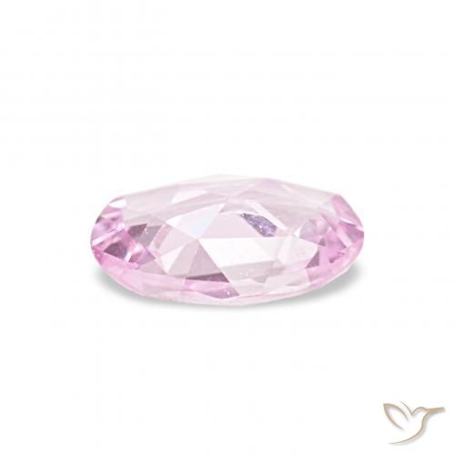 Zaffiro Viola Rosato Viola naturale da 0.39 ct, Ovale, VVS