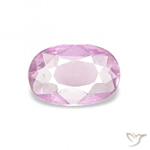0.40ct Viola Rosato Chiaro Viola Zaffiro, Ovale, VVS