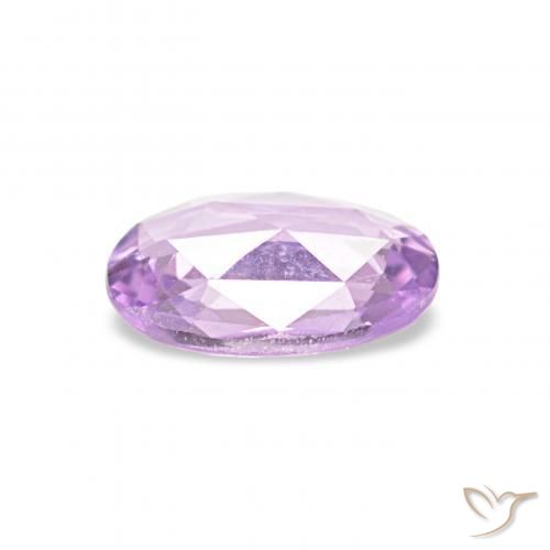 Zaffiro Lilla naturale da 0.45 ct, Ovale, VVS