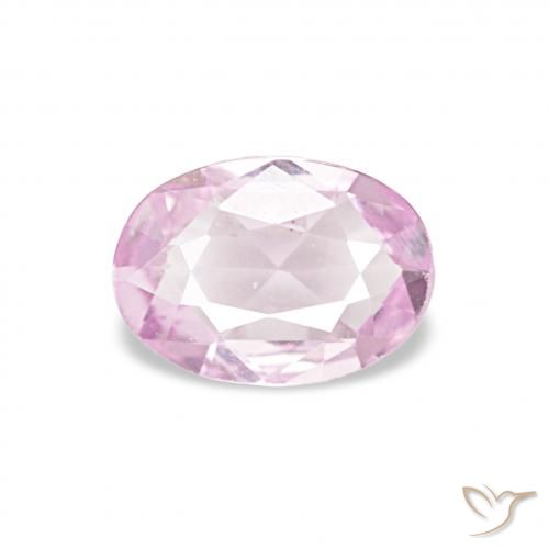 0.43ct Viola chiaro-rosa Zaffiro, Ovale, VVS