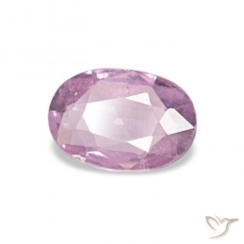 Zaffiro Rosa violetto naturale da 0.53 ct, Ovale, VS