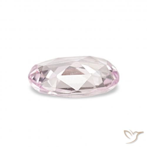 Zaffiro Rosa Molto Chiaro naturale da 0.44 ct, Ovale, VVS