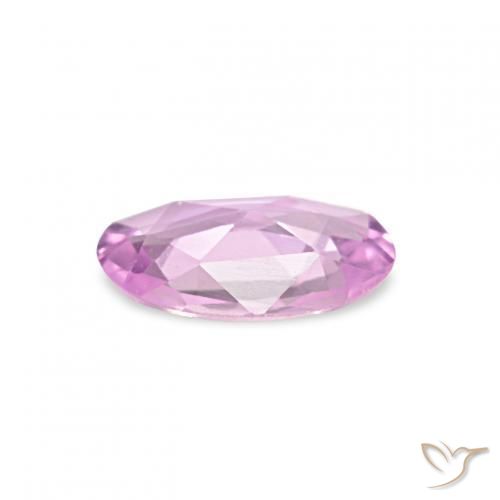 Zaffiro Viola chiaro naturale da 0.33 ct, Ovale, VVS
