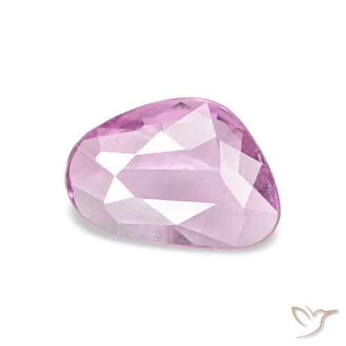 Zaffiro Tono rosa ciliegia naturale da 0.44 ct, Taglio a fantasia, VS