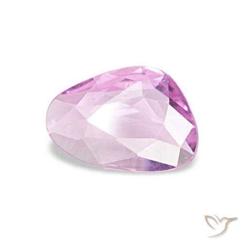 Zaffiro Viola chiaro naturale da 0.36 ct, Taglio a fantasia, VVS