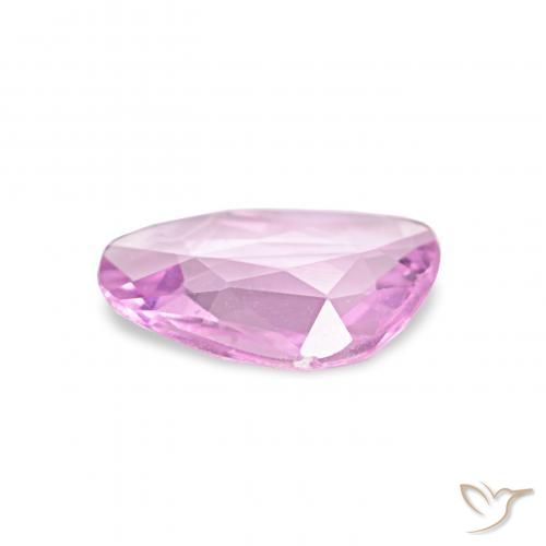 Zaffiro Viola chiaro naturale da 0.36 ct, Taglio a fantasia, VVS