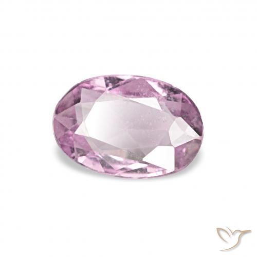 Zaffiro Medium Light-Purple naturale da 0.37 ct, Ovale, VS