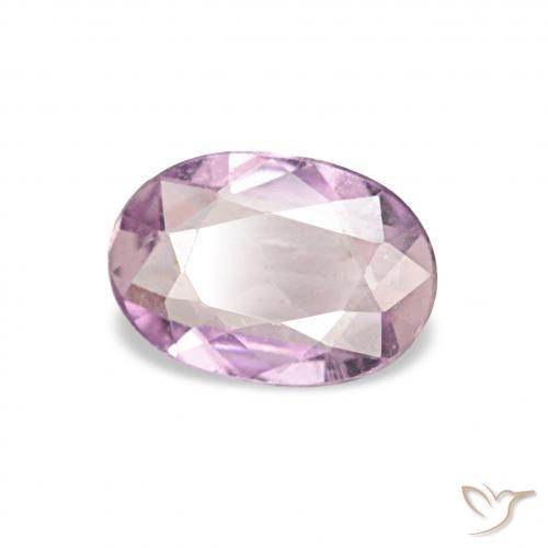 Zaffiro Lavanda naturale da 0.42 ct, Ovale, VS