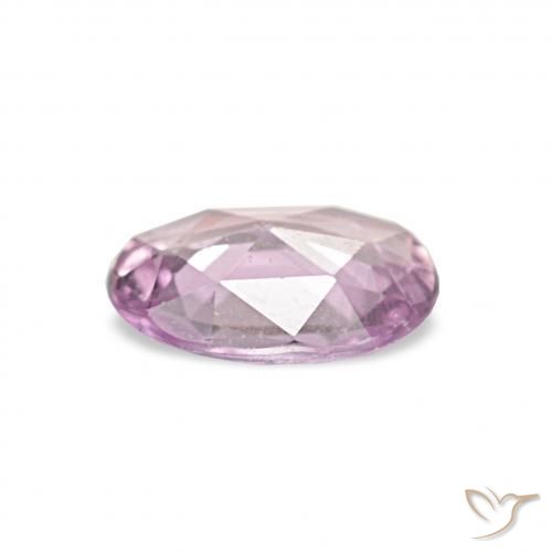 Zaffiro Lavanda naturale da 0.42 ct, Ovale, VS