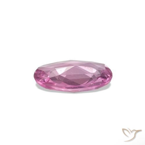 Zaffiro Rosa Molto Chiaro naturale da 0.31 ct, Taglio ovale, VVS-VS