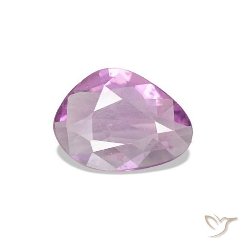 0.60ct Tono rosa ciliegia Zaffiro, Taglio a fantasia, VS