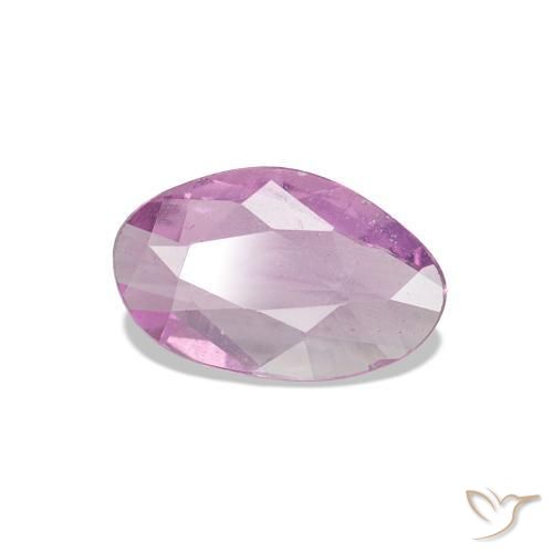 Zaffiro Rosa violetto naturale da 0.48 ct, Forma fantasia, VS