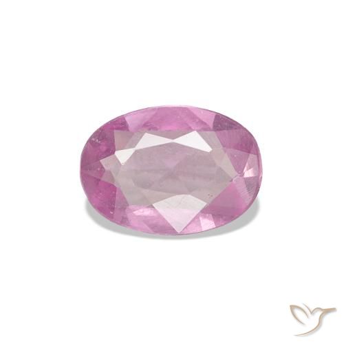 0.39ct Magenta chiaro Zaffiro, Ovale, VS