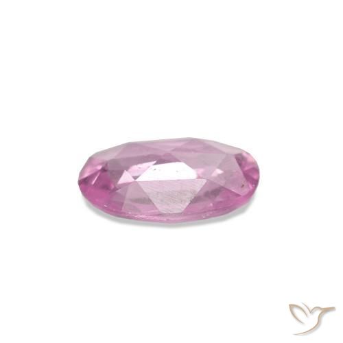 Zaffiro Magenta chiaro naturale da 0.39 ct, Taglio ovale, VS