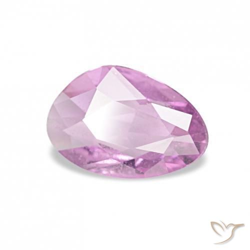 Zaffiro Viola-Rosa naturale da 0.53 ct, Taglio a fantasia, VS