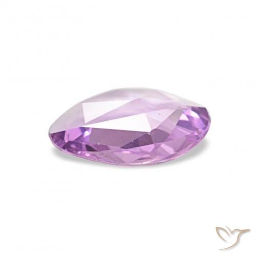 Zaffiro Lilla Viola naturale da 0.54 ct, Taglio a fantasia, VVS