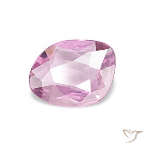 Zaffiro Rosa Molto Chiaro naturale da 0.46 ct, Taglio a fantasia, VVS