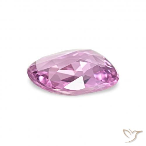 Zaffiro Rosa Molto Chiaro naturale da 0.46 ct, Taglio a fantasia, VVS