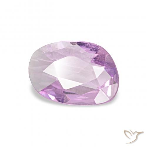 Zaffiro Lilla chiaro naturale da 0.41 ct, Taglio a fantasia, VVS