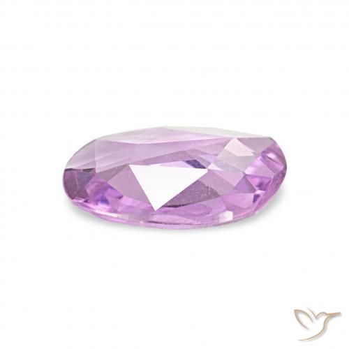 Zaffiro Lilla chiaro naturale da 0.41 ct, Taglio a fantasia, VVS
