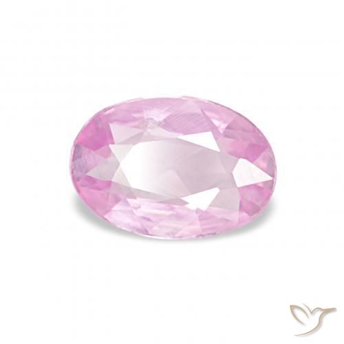 Zaffiro Viola Rosato Viola naturale da 0.40 ct, Ovale, VVS